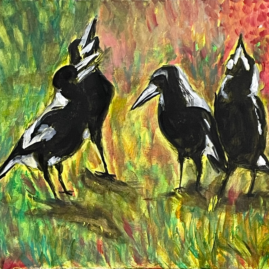 Magpies in song