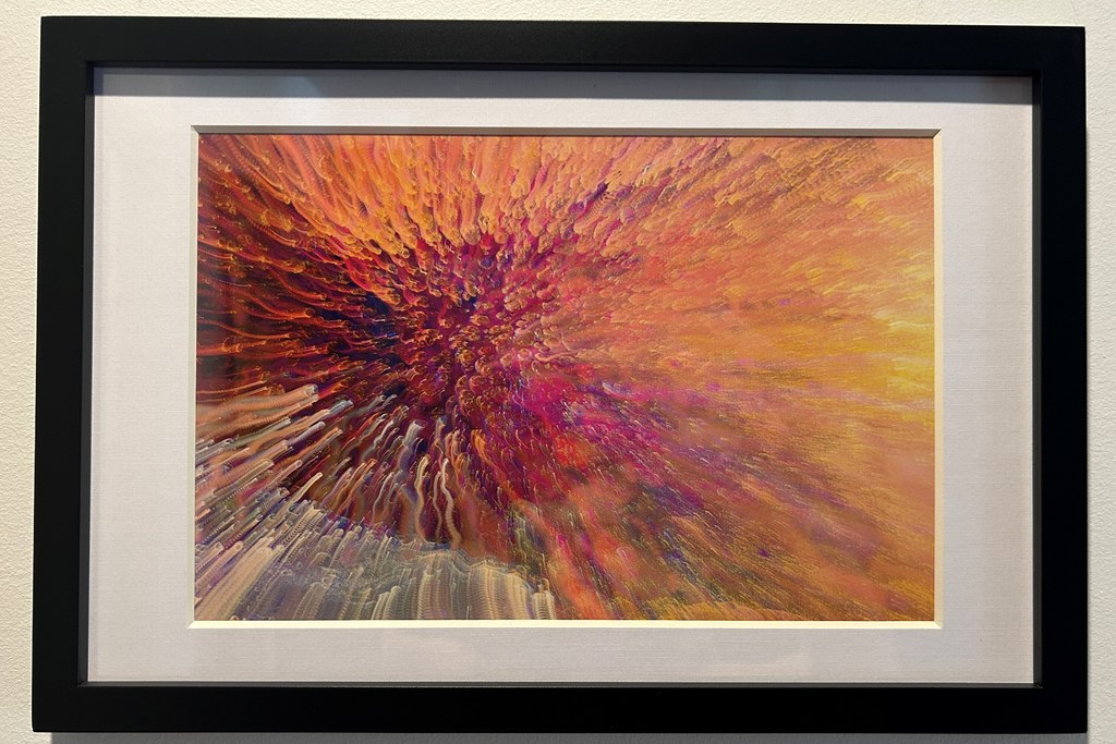 The stunning 'Aurora Australis' framed