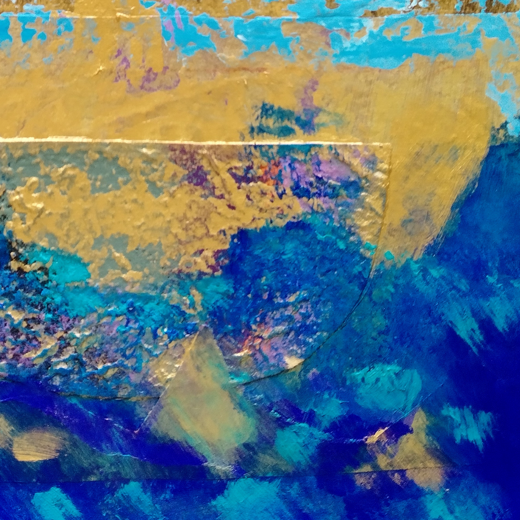 Abstract In Gold #1 (Boat)