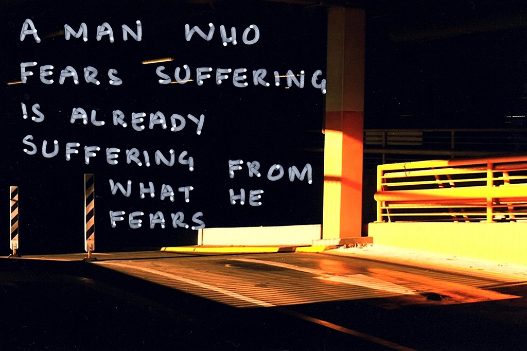 A man who fears suffering is already suffering from what he fears